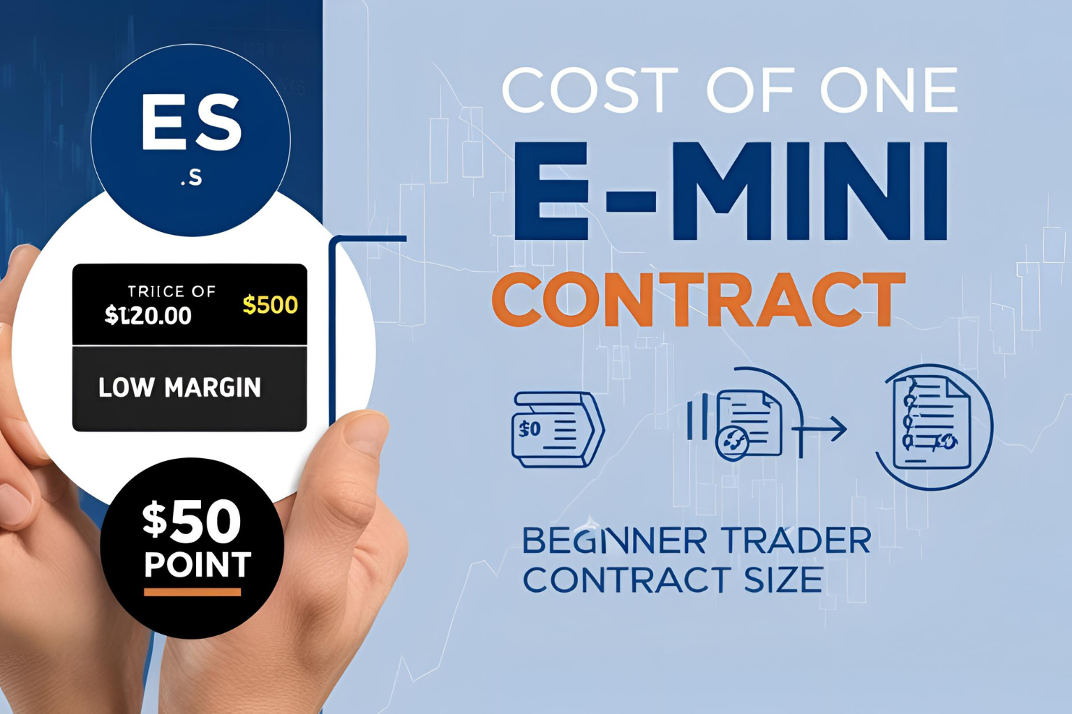 E-mini futures contract cost